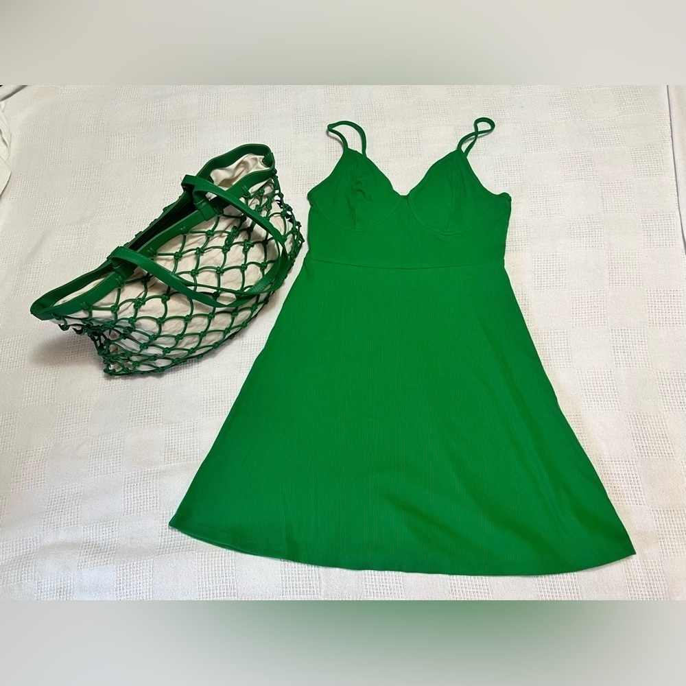Wild fable dress and tote bag